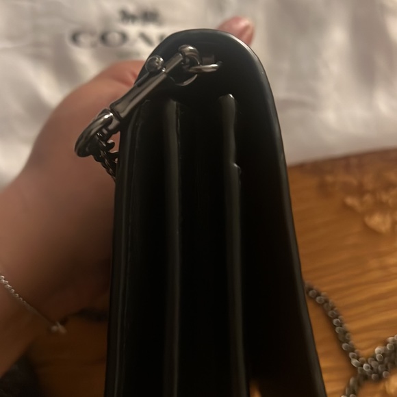 Quilted Lambskin Colored coach wallet - Picture 3 of 7